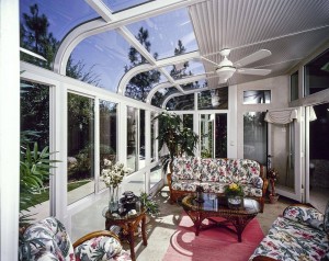 curved eave sunroom riverside, CA